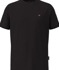 T-SHIRT A MANICA CORTA DA UOMO NAPAPIJRI SALIS SUM BLAC NP0A4H8D 041