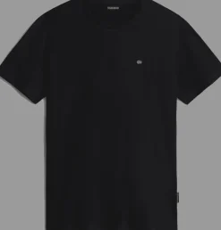 T-SHIRT A MANICA CORTA DA UOMO NAPAPIJRI SALIS SUM BLACK NP0A4H8D 041