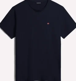 T-SHIRT A MANICA CORTA DA UOMO NAPAPIJRI SALIS SUM BLU MARINE NP0A4H8D 176