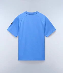 T-SHIRT A MANICA CORTA DA UOMO NAPAPIJRI S-AMBRA SS NP0A4IEG B2V