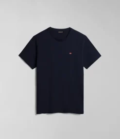 T-SHIRT A MANICA CORTA DA UOMO NAPAPIJRI SALIS SUM BLU MARINE NP0A4H8D 176