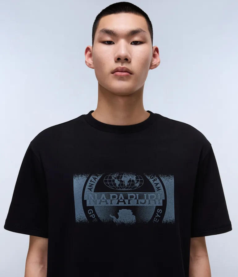 T-SHIRT A MANICA CORTA DA UOMO NAPAPIJRI S-VANNI PRT SS NP0A4IEA 941