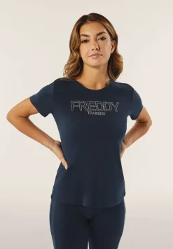T-SHIRT A MANICA CORTA DA DONNA FREDDY F4WTRT1 B109