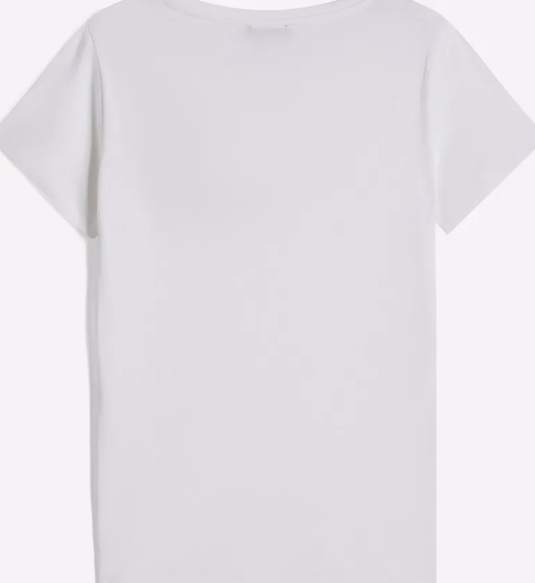 T-SHIRT A MANICA CORTA DA DONNA FREDDY S4WCRT4 W