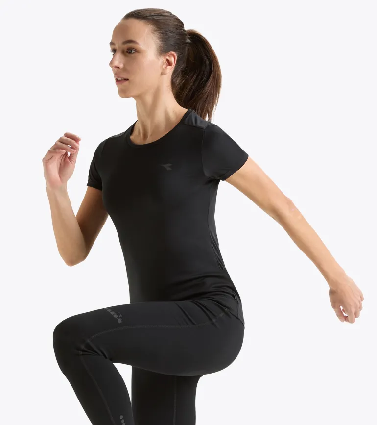 T-SHIRT A MANICA CORTA DA RUNNING DA DONNA DIADORA L. SS RUN 102.180178 80013