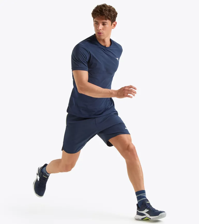 T-SHIRT A MANICA CORTA DA TENNIS DA UOMO DIADORA ICON PAGEANT BLUE 102.180780 60150