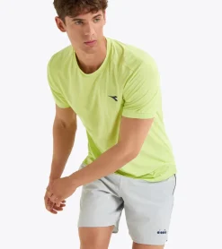 T-SHIRT A MANICA CORTA DA TENNIS DA UOMO DIADORA ICON SHADOW LIME 102.180780 70329