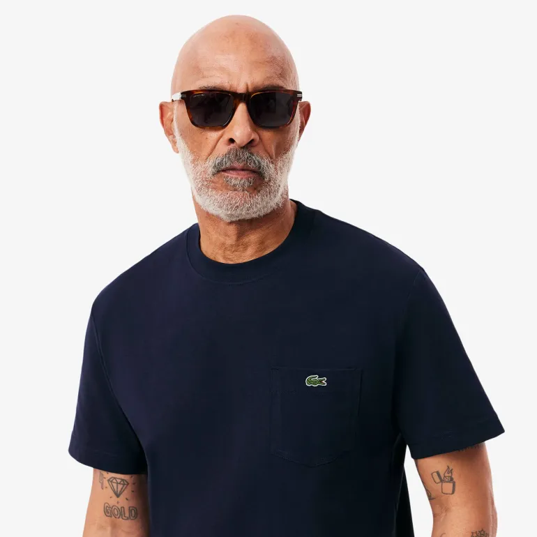 T-SHIRT A MANICA CORTA DA UOMO LACOSTE TH2827 166