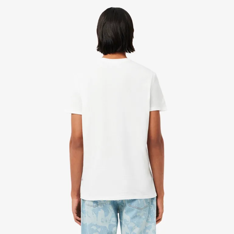 T-SHIRT A MANICA CORTA DA UOMO LACOSTE TH6709 001