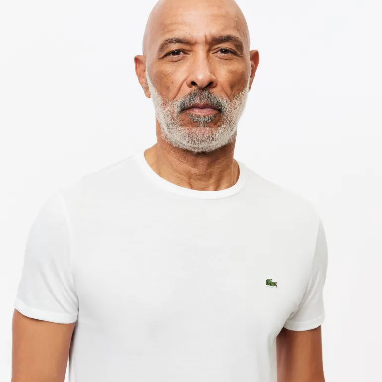 T-SHIRT A MANICA CORTA DA UOMO LACOSTE TH6709 001