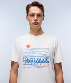 T-SHIRT A MANICA CORTA DA UOMO NAPAPIJRI S-BUTI SS NP0A4INM 206