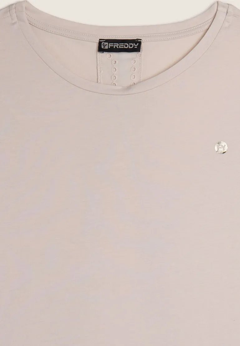 T-SHIRT A MANICA CORTA DA DONNA FREDDY S25WSLT5 Z102