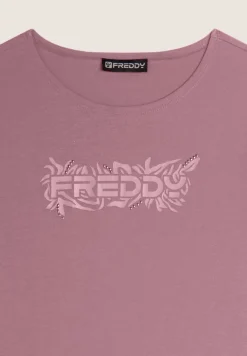T-SHIRT A MANICA CORTA DA DONNA FREDDY F4WCRT3 P78