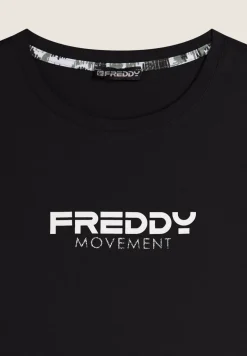 T-SHIRT A MANICA CORTA DA DONNA FREDDY F4WMVT1 N