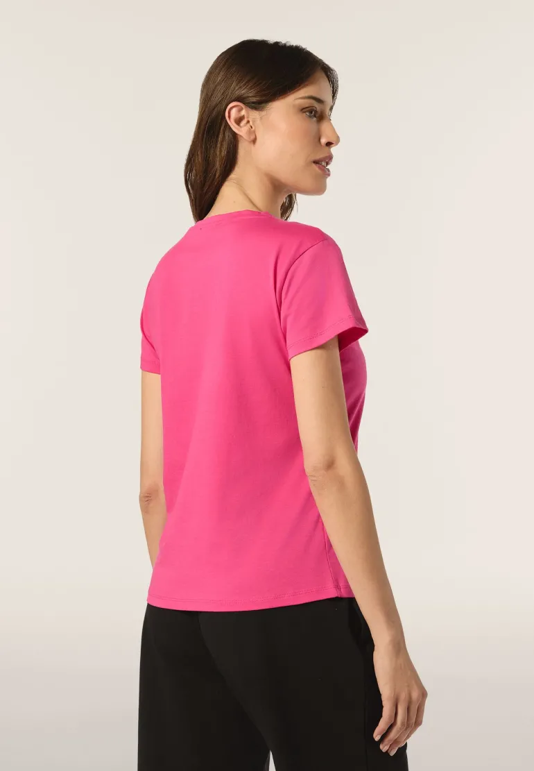 T-SHIRT A MANICA CORTA DA DONNA FREDDY F4WMVT2 F100