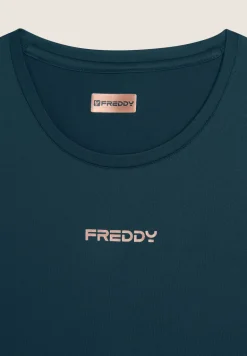T-SHIRT A MANICA CORTA DA DONNA FREDDY F4WSFT1 V92