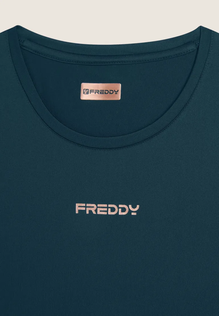 T-SHIRT A MANICA CORTA DA DONNA FREDDY F4WSFT1 V92