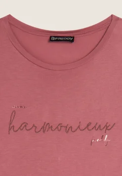 T-SHIRT A MANICA CORTA DA DONNA FREDDY F4WSLT2 P32
