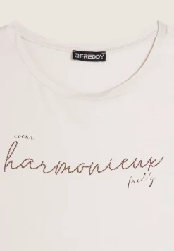 T-SHIRT A MANICA CORTA DA DONNA FREDDY F4WSLT2 Z102