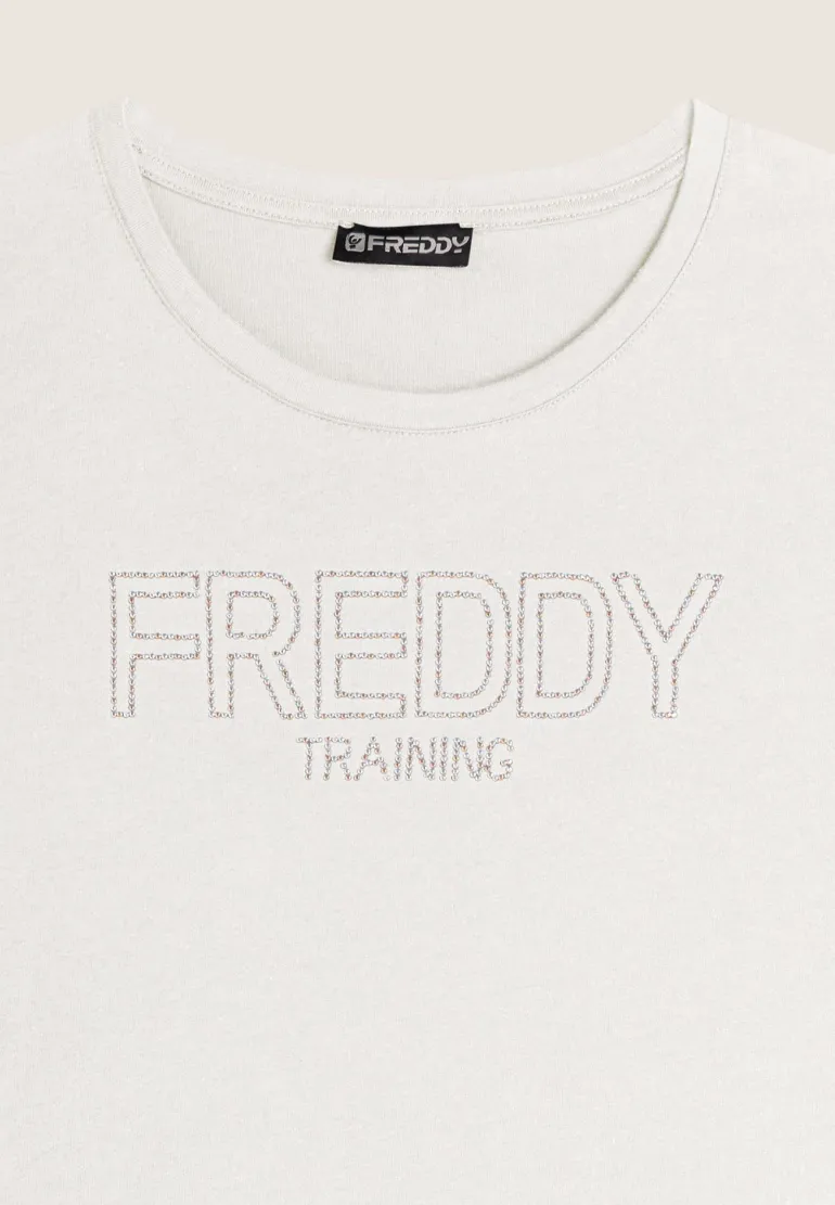 T-SHIRT A MANICA CORTA DA DONNA FREDDY F4WTRT1 W69
