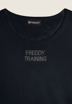 T-SHIRT A MANICA CORTA DA DONNA FREDDY F4WTRT2 NPSL2