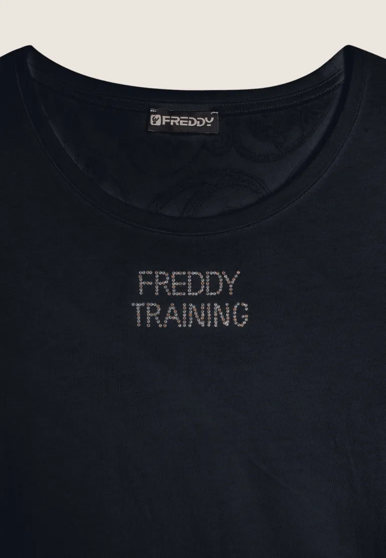 T-SHIRT A MANICA CORTA DA DONNA FREDDY F4WTRT2 NPSL2