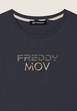 T-SHIRT A MANICA CORTA DA DONNA FREDDY S25WMVT2 N28