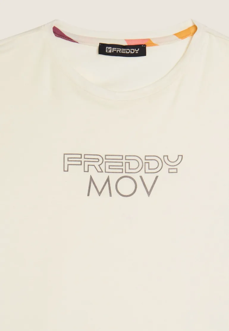 T-SHIRT A MANICA CORTA DA DONNA FREDDY S25WMVT4 W75