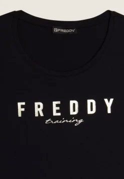 T-SHIRT A MANICA CORTA DA DONNA FREDDY S25WTRT2 N
