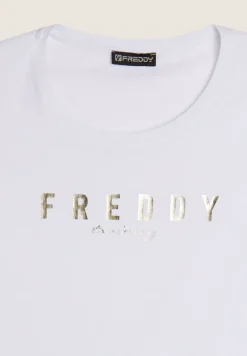 T-SHIRT A MANICA CORTA DA DONNA FREDDY S25WTRT2 W