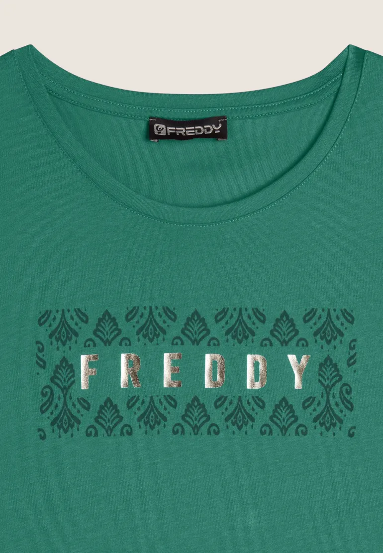 T-SHIRT A MANICA CORTA DA DONNA FREDDY S25WTRT3 V61