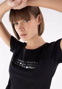 T-SHIRT A MANICA CORTA DA DONNA FREDDY- S3WBCT8 N