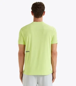 T-SHIRT A MANICA CORTA DA TENNIS DA UOMO DIADORA ICON SHADOW LIME 102.180780 70329