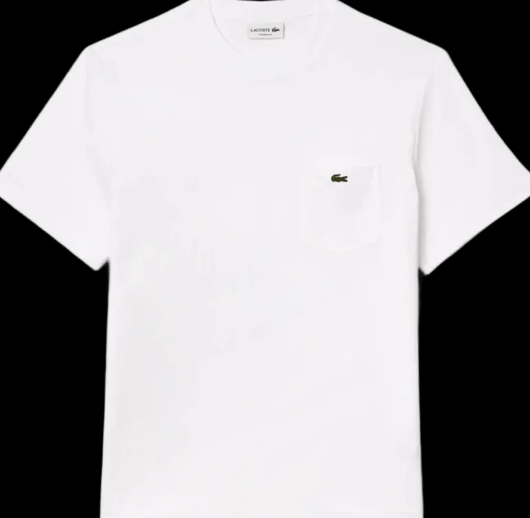 T-SHIRT A MANICA CORTA DA UOMO LACOSTE TH2827 001