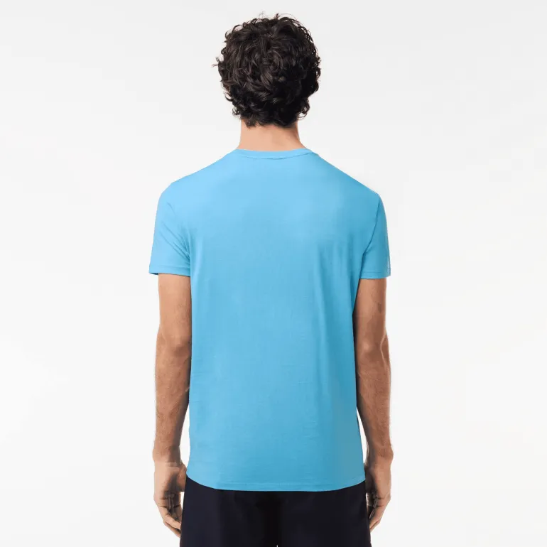 T-SHIRT A MANICA CORTA DA UOMO LACOSTE TH6709 IY3