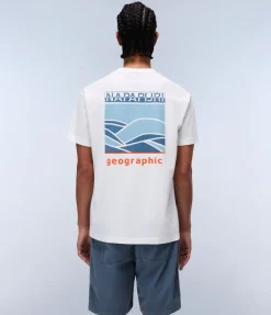 T-SHIRT A MANICA CORTA DA UOMO NAPAPIJRI S-SOVANA SS NP0A4IE4 206