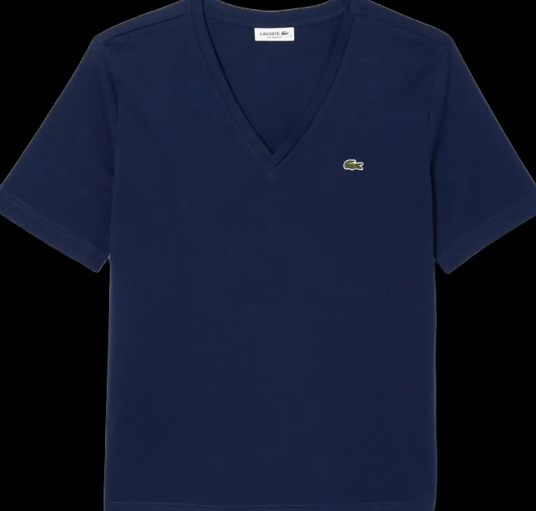 T-SHIRT A MANICA CORTA DA DONNA LACOSTE TF7300 166