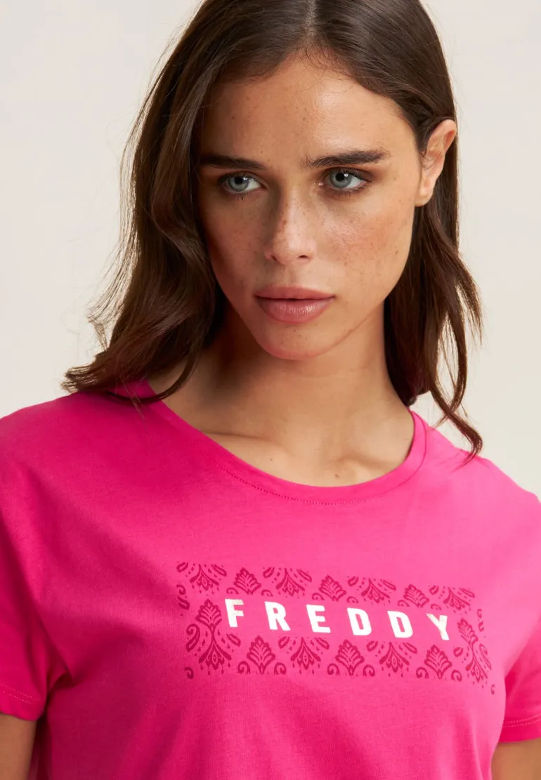 T-SHIRT A MANICA CORTA DA DONNA FREDDY S25WTRT3 F100