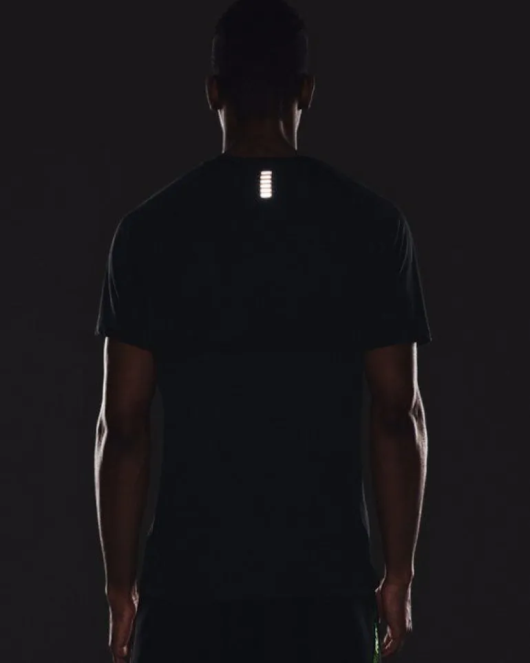 T-SHIRT A MANICA CORTA DA RUNNING UNDER ARMOUR STREAKER BLACK 1361469 0001
