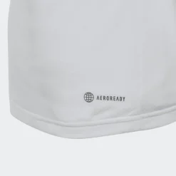 T-SHIRT A MANICA CORTA DA TENNIS JUNIOR ADIDAS CLUTEE WHITE HS0551