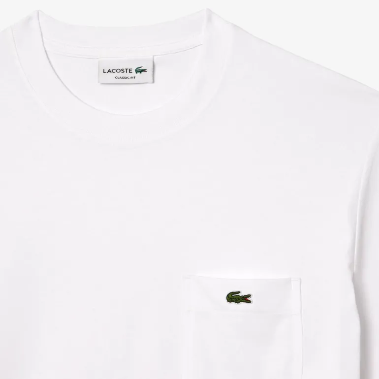 T-SHIRT A MANICA CORTA DA UOMO LACOSTE TH2827 001