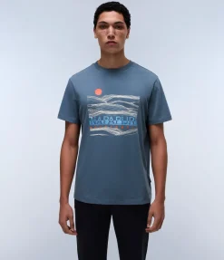 T-SHIRT A MANICA CORTA DA UOMO NAPAPIJRI S-BUTI SS NP0A4INM G1Y