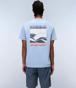 T-SHIRT A MANICA CORTA DA UOMO NAPAPIJRI S-SOVANA SS NP0A4IE4 I83