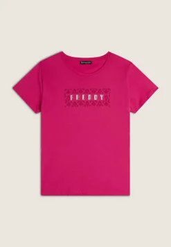 T-SHIRT A MANICA CORTA DA DONNA FREDDY S25WTRT3 F100