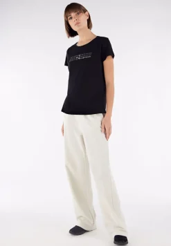 T-SHIRT A MANICA CORTA DA DONNA FREDDY- S3WBCT8 N