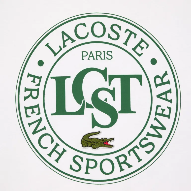 T-SHIRT A MANICA CORTA DA UOMO LACOSTE TH2753 001