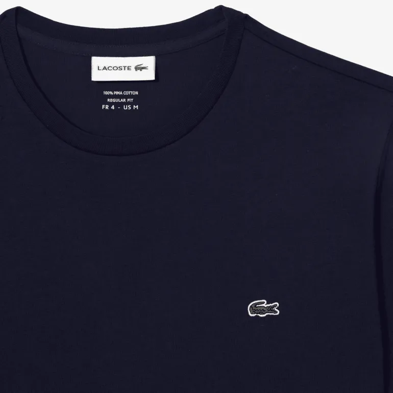 T-SHIRT A MANICA CORTA DA UOMO LACOSTE TH6709 166