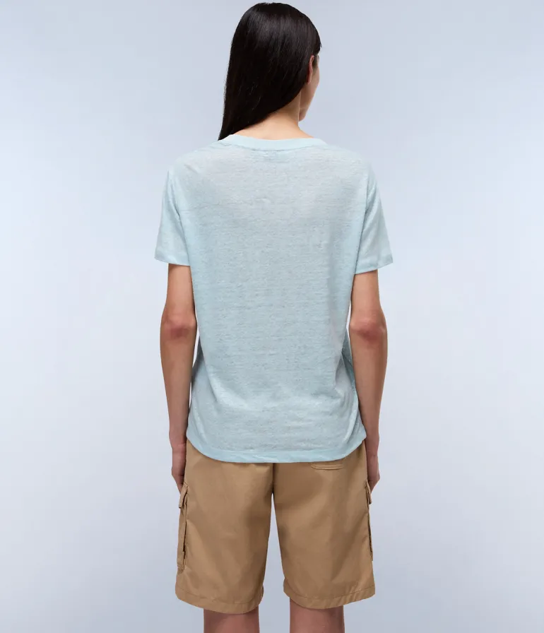 T-SHIRT A MANICA CORTA DA DONNA NAPAPIJRI S-ETE W NP0A4IG2 G1W
