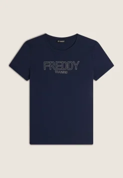 T-SHIRT A MANICA CORTA DA DONNA FREDDY F4WTRT1 B109