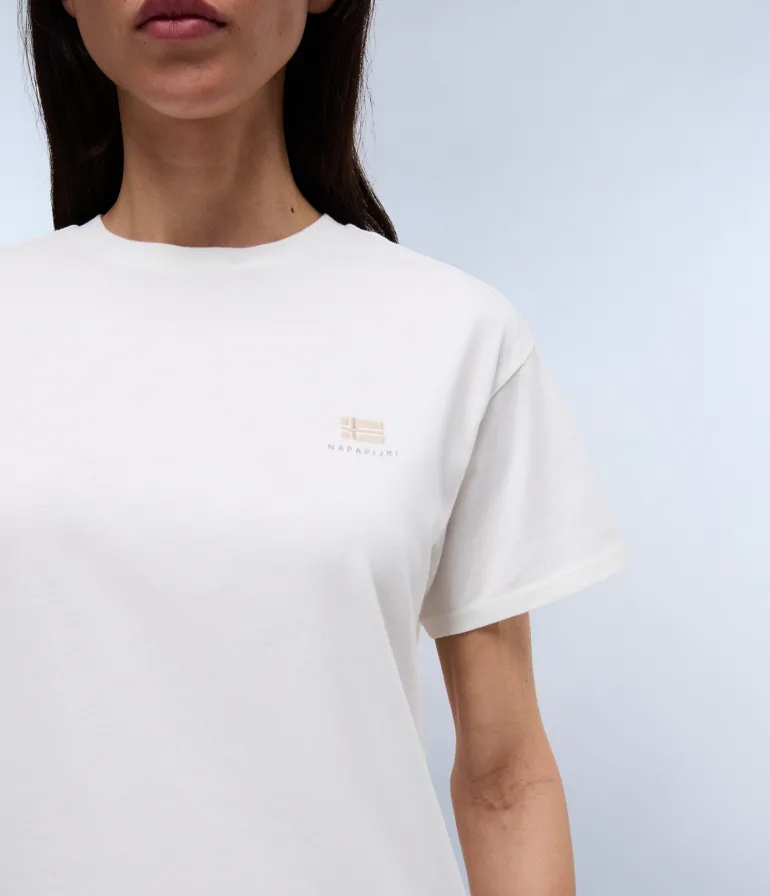 T-SHIRT A MANICA CORTA DA DONNA NAPAPIJRI S-NINA NP0A4H87 206